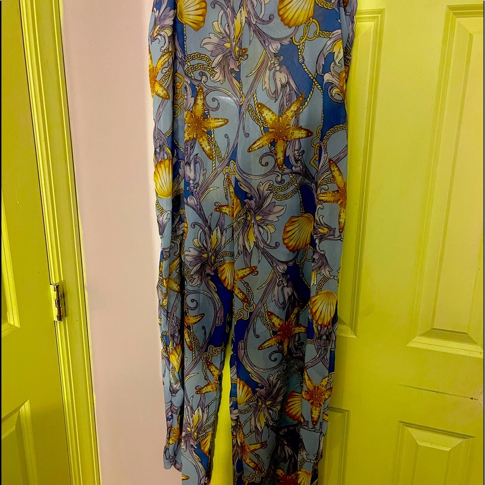 Brand new with tags Plus shell chain print beach trousers        US size 14